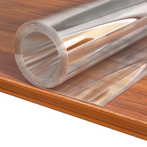 【送料無料】uyoyous テーブルクロス 透明 PVC製 厚さ2mm テーブルマッ 100*200CM 透明 ビニールクロス テーブルマット テーブルクロス マット テーブルカバー 長方形 防水 耐熱 耐久 汚れ防止