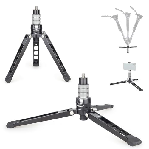 【送料無料】INNOREL 卓上三脚 ミニ 一脚スタンド 2段開脚 角度調整 スマホ デジカメ 折り ...