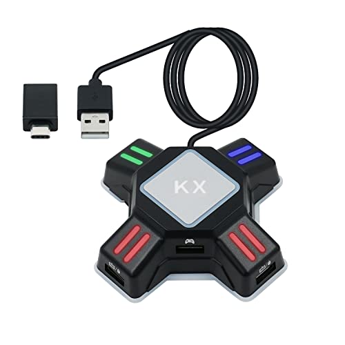 【送料無料】Mcbazel キーボード・マウス接続アダプター Switch スイッチ コンバーター KX ゲームコン..