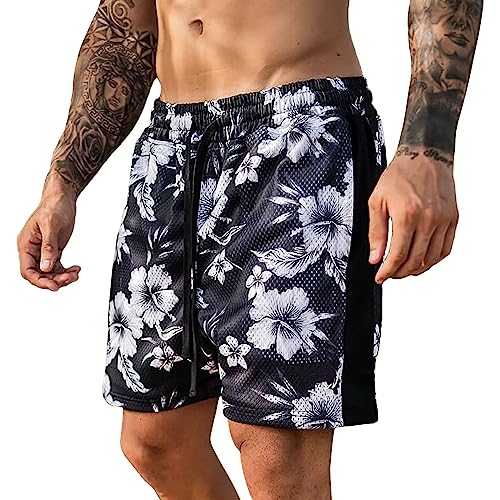 【送料無料】[KULIXI] ショートパンツ メンズ バスケットボールパンツ トレーニング ハーフパンツ スポ..