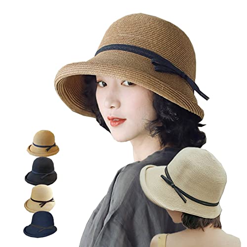 【送料無料】[7-livehouse] 帽子 レディース ストローハット UVカット紫外線対策 ガーデニングハット ..