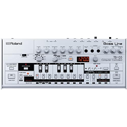 【送料無料】Roland ローランド BassLineシンセサイザー TB-03 電池駆動 USBバ ...