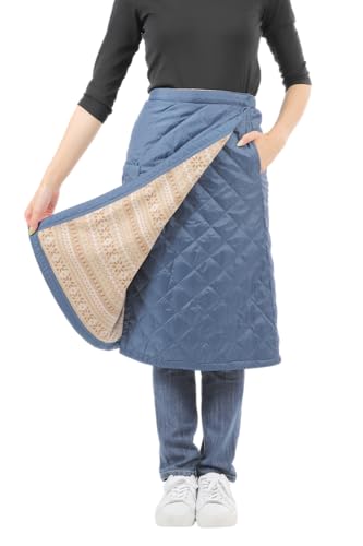 【送料無料】[onion cross] 巻きスカート ラップスカート 防寒 キルティングスカート 中綿 腰巻 ロング..