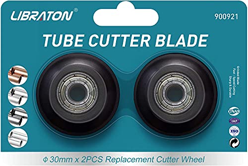 【送料無料】LIBRATON 2点セット パイプカッター替刃 大型パイプカッター用替え刃 銅管・アルミ管・塩..