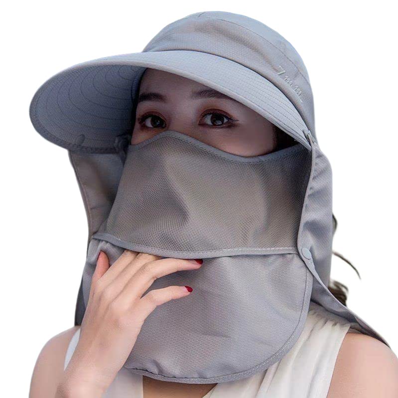 【送料無料】[Ksakura] ガーデニング 帽子 レディース uvカット サンバイザー 農作業 帽子 ハット 紫外..