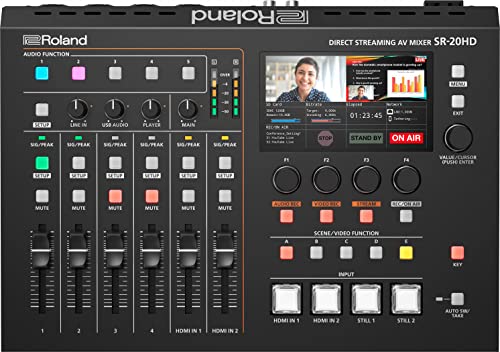 【送料無料】Roland ローランド SR-20HD ストリーミング AVミキサー PCを使わずに直 ...