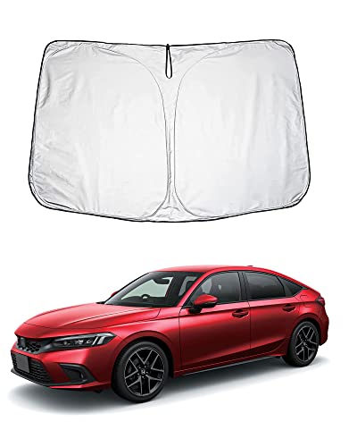 【送料無料】車用サンシェード フロントガラス用 ホンダ 新型シビック ハッチバック(CIVIC) FL1 FL系 2021年9月~ 日よけ UVカット 車中泊 折り畳み式 カーアクセサリー カスタム パーツ
