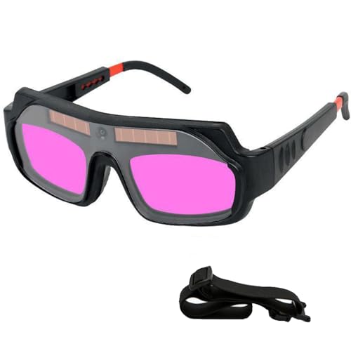 【送料無料】[RUIYUNZHUZHU] 溶接メガネ 自動遮光 溶接用 ゴーグル アーク溶接保護メガネ 電気溶接用メ..