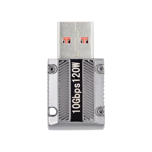 【送料無料】xiwai USB 3.1 Type C オス - USB 3.0 A メス アダプター 10Gbps メカ サイバーパンクスタ..