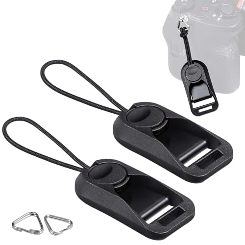 【送料無料】[Yullmu] 新型3層構造 アンカーリンクス カメラストラップ 三角リング付 耐荷重50kg 着脱..