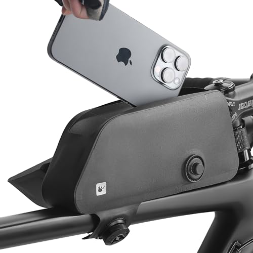 【送料無料】Rhinowalk(ライノウォーク) トップチューブバッグ フレームバッグ ジッパー付き 完全防水 ..