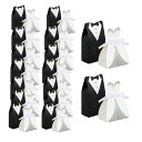 【送料無料】Rajjo プチギフト ボックス 結婚式 キャンディボックス 紙製 披露宴 お礼 新郎新婦 セット