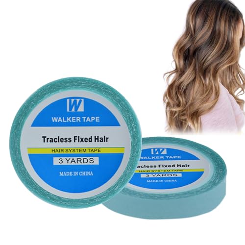 【送料無料】HanaHaul ヘアエクステンションテープ ウィッグ テープ 医療用両面テープ 2cmx3M 2個セッ..