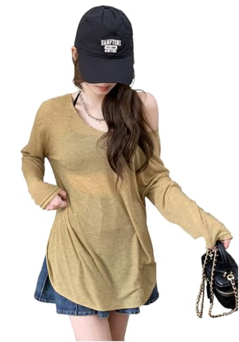 【送料無料】[Ekieta] ブラウス レディース 透け感 日焼け止 め シースルー ゆったり シアートップス ..