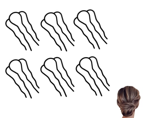 【送料無料】LeTradeJP プラコーム 髪飾団子 髪飾り 夜会巻き インナーヘアアクセ お歯 髪ピン 夜会巻..