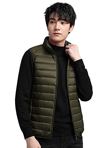 【送料無料】Wnodruke ダウンベスト メンズ ウルトラライト ベスト 軽量 防寒 暖かい コンパクト収納 WN002