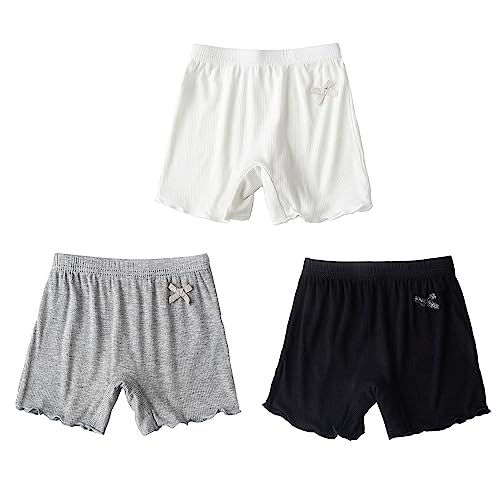 【送料無料】[HOLRAFAN] 女の子 パンツ 3枚セット ガールズ 女児 可愛い 敏感肌優しく 着心地がいい 柔らかい かわいい 通気 下着 子供 短パン キッズ ジュニアショーツ