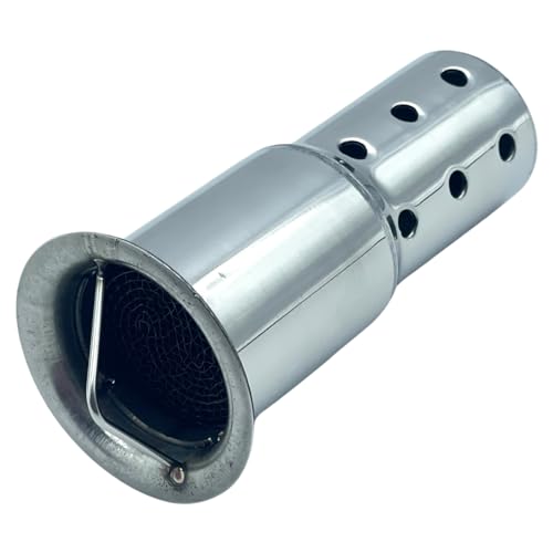 【送料無料】TIGRE BLANC 汎用 インナー サイレンサー バイク 排気 バッフル マフラー 消音 音量 調整 オートバイ ステンレス(3)