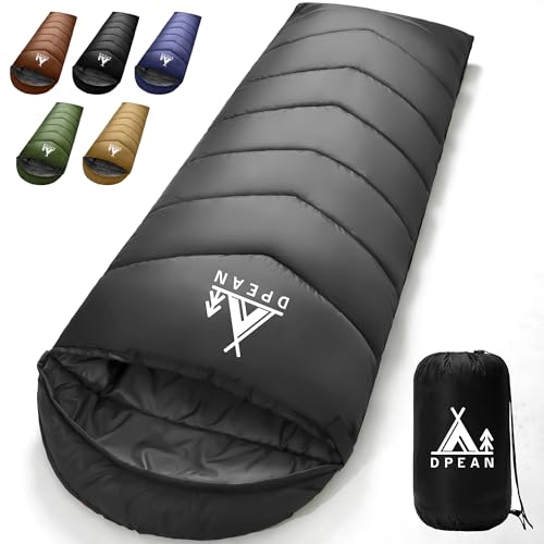 【送料無料】寝袋 DPEAN シュラフ 夏用 冬用 来客用布団 封筒型 超軽量 超暖かい 耐寒防水 コンパクト ..