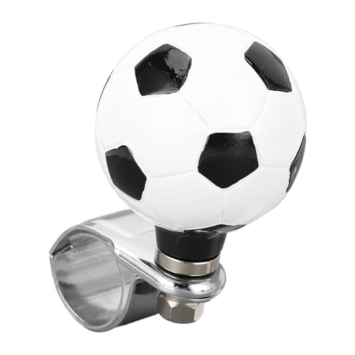 【送料無料】ステアリングホイールスピナーノブサッカースタイルステアリングホイールノブ車、トラック、トラクター、ボート用