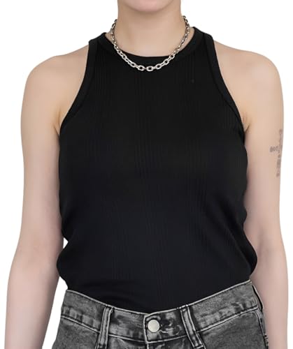 【送料無料】[emptio] [エンプティオ] ランダムリブ アメリカンスリーブ カップなし タンクトップ レディース ダンス フィット 部屋着 インナー