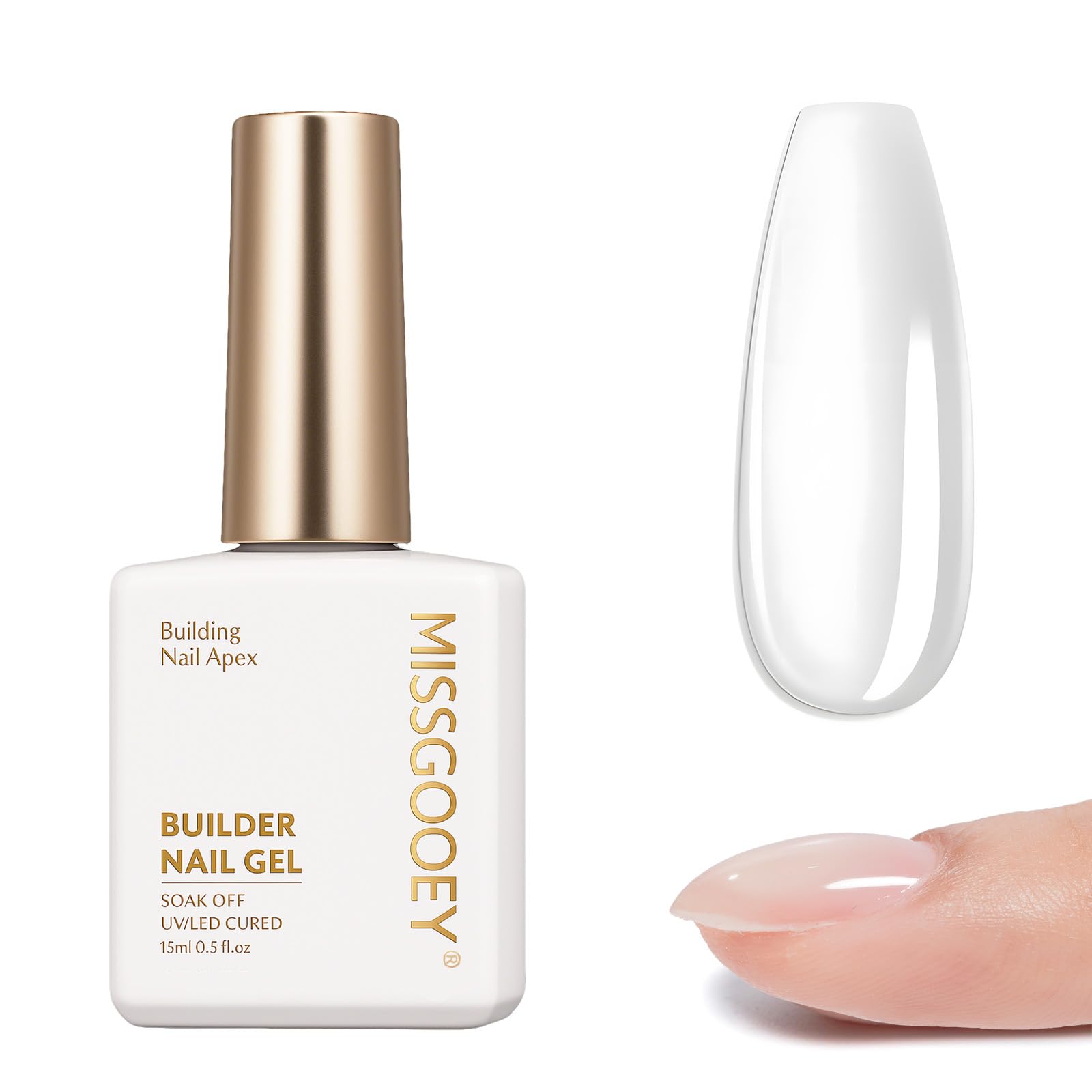 【送料無料】Missgooey ビルダージェル HEMAフリー 長さだしジェル クリアジェル スカルプチュアネイル..