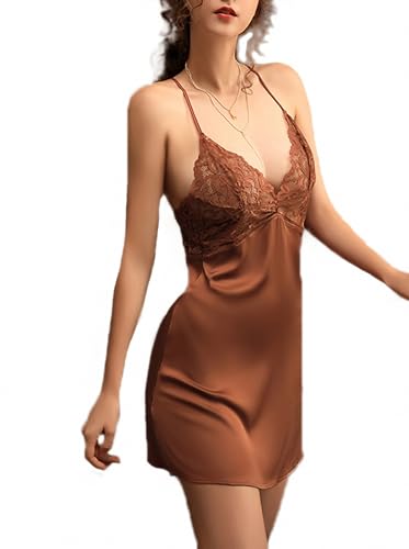 【送料無料】[Mqyzhx] ベビードール セクシー ランジェリー レディース レーススリップ ネグリジェ ナ..