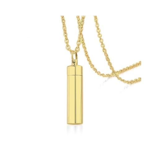 【送料無料】[Rockyu] メモリアルネックレス ステンレス 遺骨いれ メモリアルペンダント 鏡面加工 艶消..