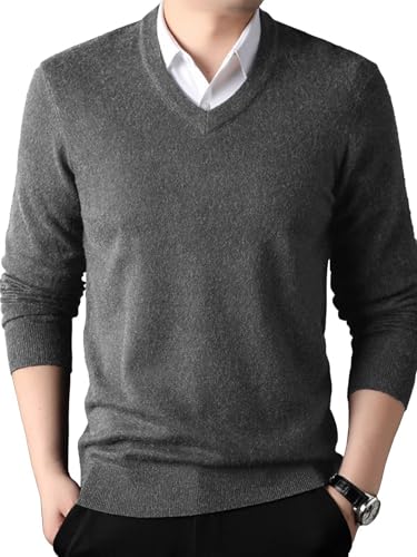 【送料無料】[YAYOKYA] セーター メンズ vネック ニット 秋服 冬服 ビジネス 暖かい 無地 カジュアル 長袖 トップス カジュアル 長袖 インナーシャツ おしゃれ 春服 インナー メンズ 5色 M-3XL