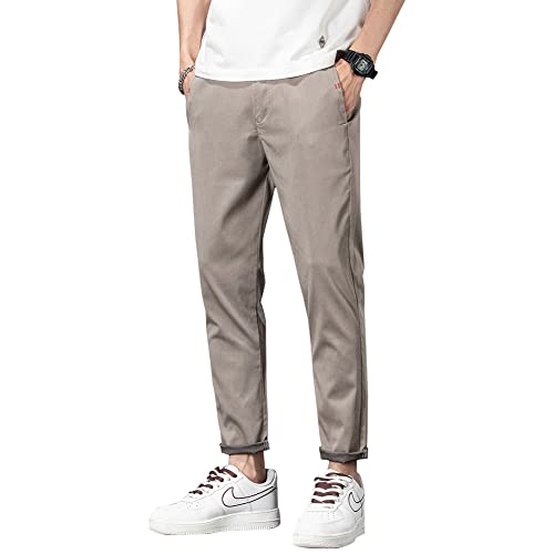 【送料無料】[TIDEWORD] アンクルパンツ チノパン メンズ スキニーフィット ストレッチ スリム コンフ..