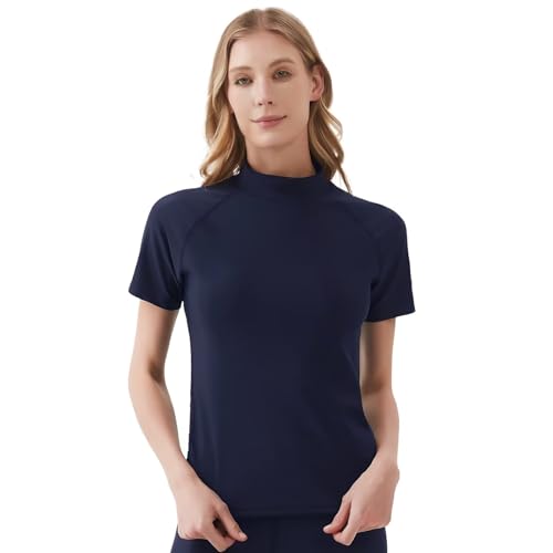 【送料無料】[Rovidorx] ラッシュガード レディース 半袖 tシャツ 水着 体型カバー 大きいサイズ uvカ..