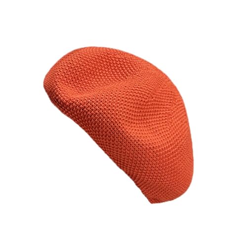 【送料無料】[RUNQIU] メンズ レディース夏用 ポリエステル コットン ペインターハット フラットニット ベレー帽