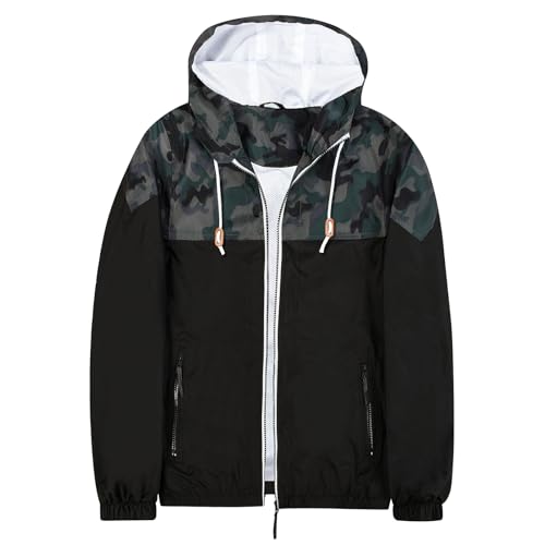 【送料無料】[SUNDAY ROSE] ウィンドブレーカー メンズ ジャケット 軽量 フード付き ジャンパー 春秋 マウンテンパーカー メンズ 薄手 スポーツ アウトドア ブルゾン 春