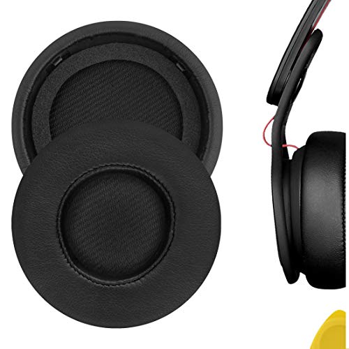 【送料無料】Geekria イヤーパッド QuickFit 互換性 パッド モンスター Monster ビート Beats MIXR ヘッドホンに対応 イヤパッド/イヤークッション/イヤーカップ (プロテインレザー/ブラック)