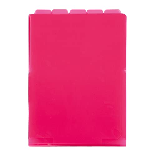 【送料無料】セキセイ アクティフ 5インデックスフォルダー A4タテ ローズ ACT-915-23