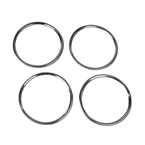 【送料無料】RUIQ ホンダ 新型 フィット 4代目 GR系 専用 内装 ステンレス フロント リア スピーカー リング ガーニッシュ Honda Fit 専用設計