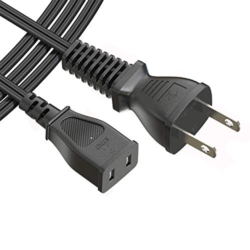【送料無料】POWSEED 電源ケーブル 延長コード 2ピンプラグ用 電源コード延長 家庭用 延長ケーブル 電..