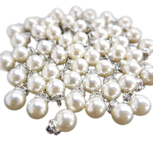 【送料無料】【BEAUTY PLAYER】パールチャーム パーツ パールビーズ 10mm ビーズ 手芸 樹脂パール メガ..