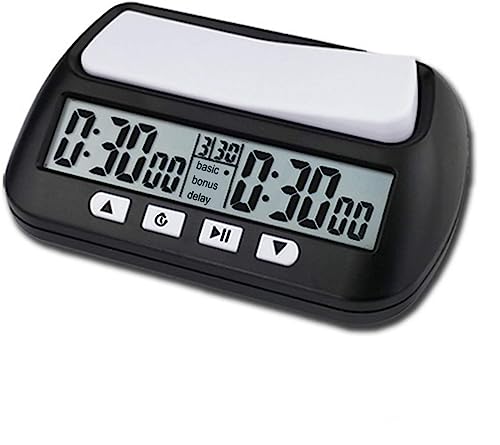 【送料無料】Lixada デジタルタイマー 将棋/囲碁競技チェス時計デジタルタイマーゲームタイマー対局時..