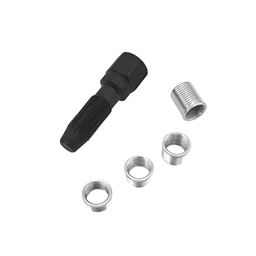 【送料無料】ZKTOOL 5PCS 14mm シリンダーヘッドねじ山修理工具 スパークプラグスレッド修復ツールキッ..