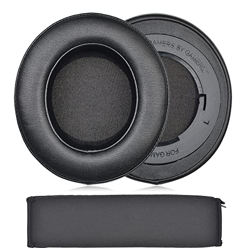 【送料無料】JHZZWJ イヤーパッド イヤークッション 互換性 パッド 交換用 Razer Kraken Pro V2 ヘッドホンに 対応