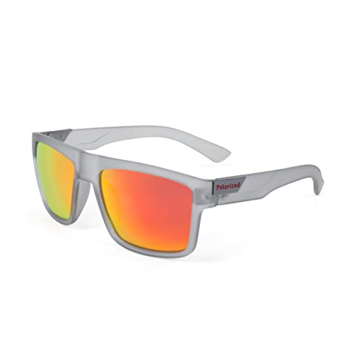 【送料無料】[FEISEDY] 偏光サングラス メンズ サングラス 大きい UVカット 偏光 スポーツ ミラーレン..