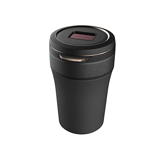 【送料無料】星光産業 EXEA 車内用品 灰皿 ソーラーレザーアッシュ ED-226 ブラック