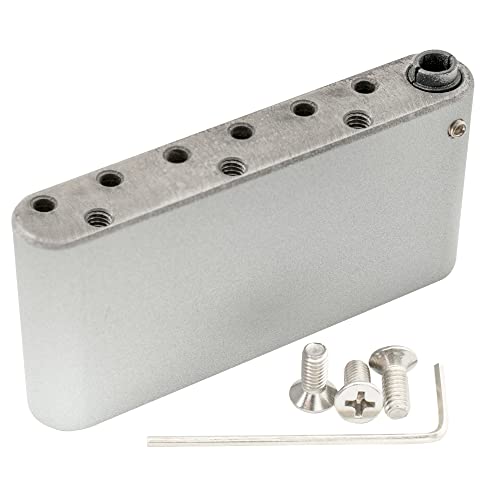 【送料無料】Musiclily Ultra 10.5mm弦ピッチプッシュイン式チールトレモロブロック Wilkinson M Series ストラトタイプエレキギター用