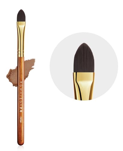 【送料無料】ROWNYEON コンシーラーブラシ 平筆 メイクブラシ 化粧ブラシ 化粧筆 繊維毛 肌に優しい 使..