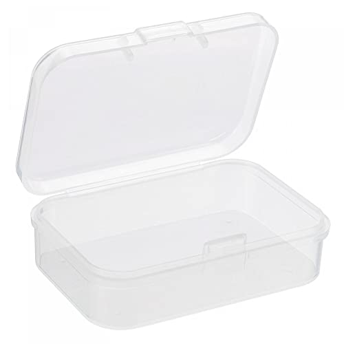 【送料無料】PATIKIL ビーズアートクラフト用 ヒンジ付き 蓋付き プラスチック 保管容器