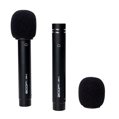 【送料無料】ZOOM ZPC-1 ペンシル型コンデンサーマイク ブラック ステレオ録音 マッチング済 ...