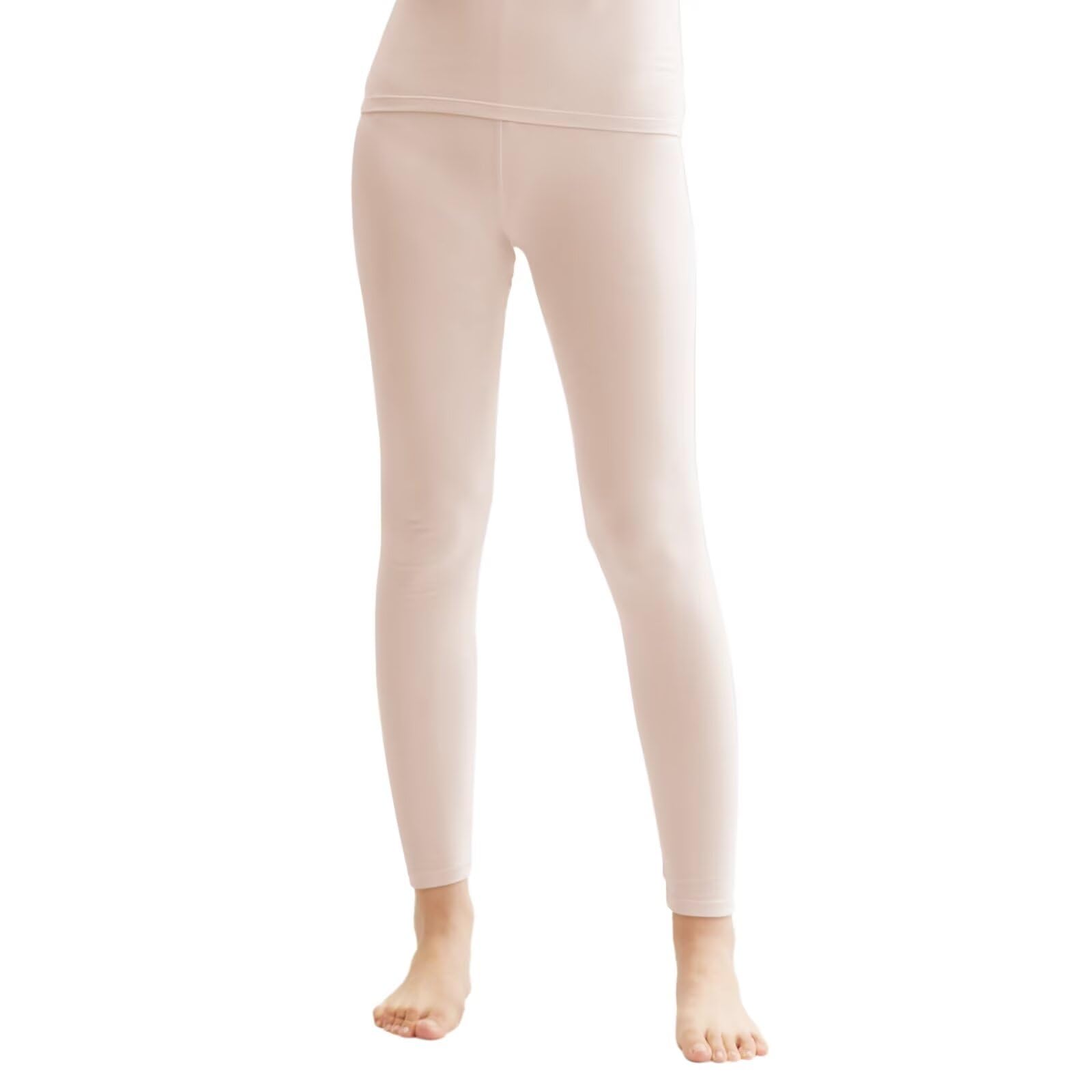 【送料無料】[Rovidorx] あったかインナー レディース レギンス ヒートテック 下 防寒タイツ アンダーウェア パンツ 肌着 保温インナー 通気 綿95 春 秋 色：ベージュ、サイズ：M