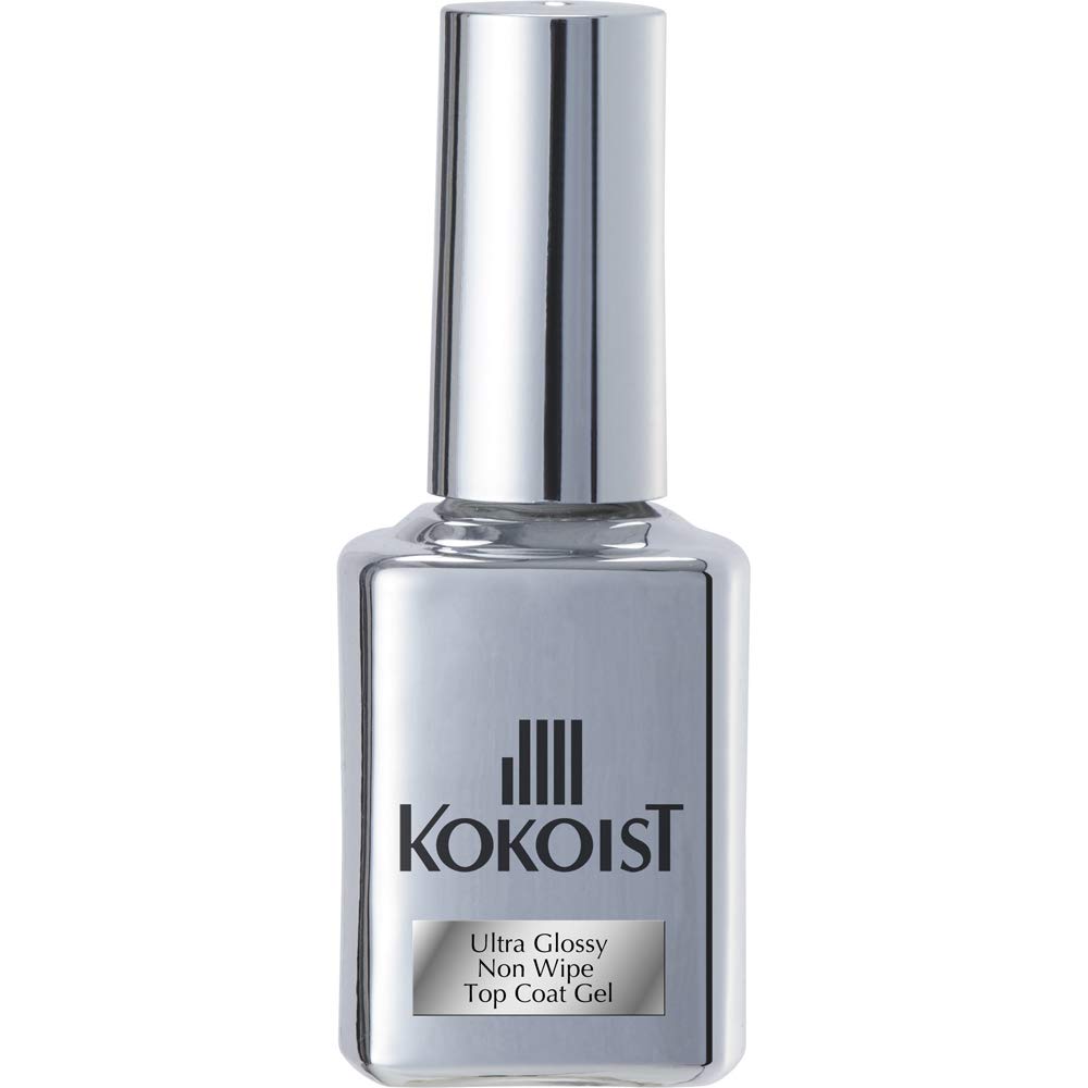 【送料無料】ココイスト KOKOIST ウルトラグロッシーノンワイプトップコートジェル 15mL UV/LED対応 ジェルネイル 色:クリア、サイズ:15ミリリ...