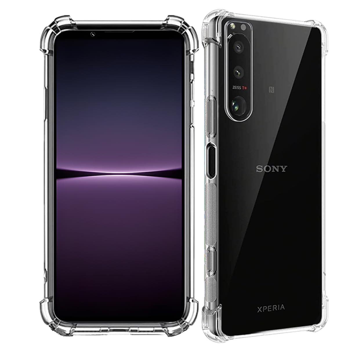 【送料無料】Wekrsu 対応 Xperia 1 IV SO-51C / SOG06 ケース xperia1 iv 軽量 ケース クリア 米軍MIL規格取得 四...